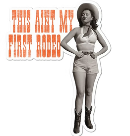 Cardideology First Rodeo Sticker