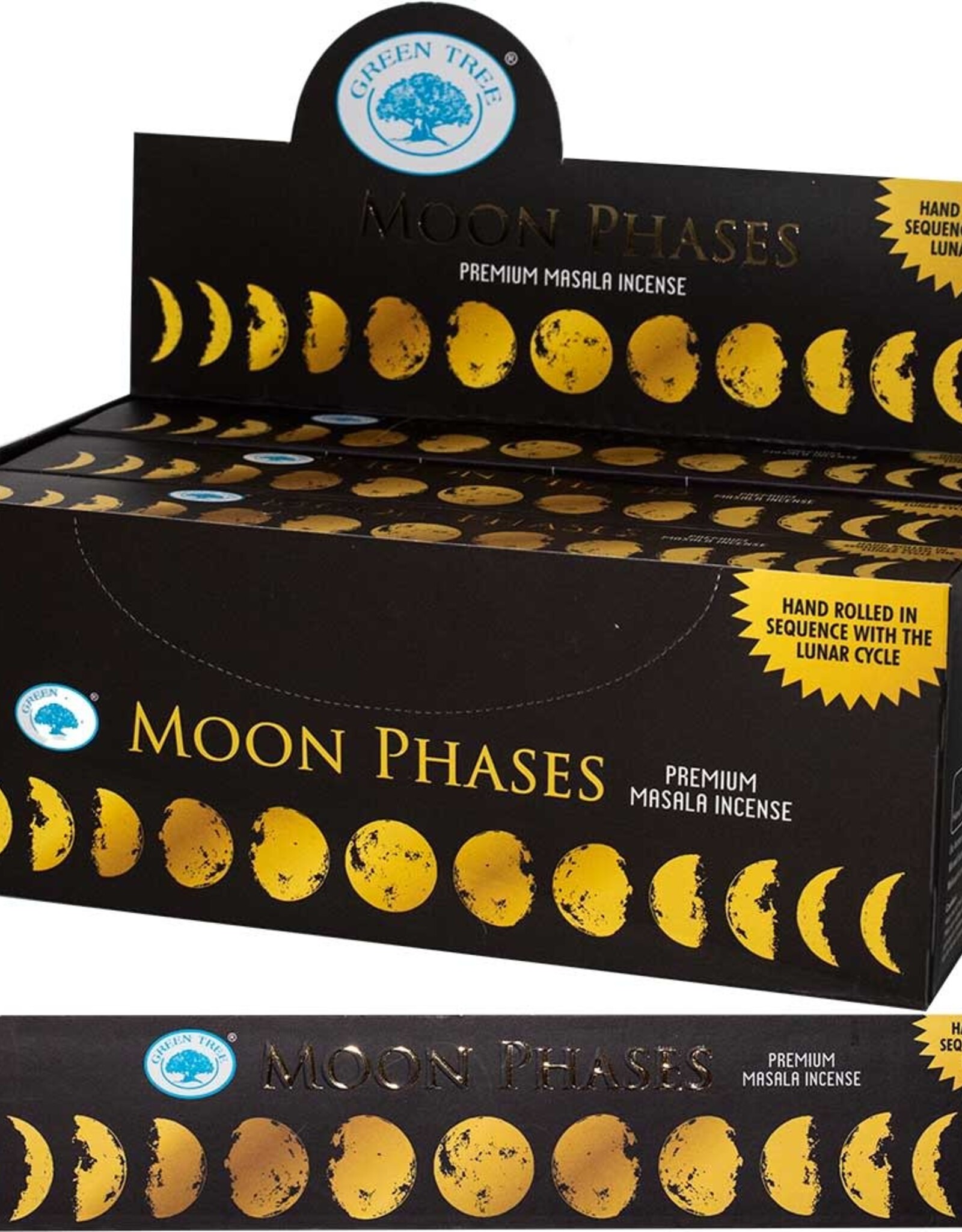 Kheops International Green Tree Moon Phases Incense