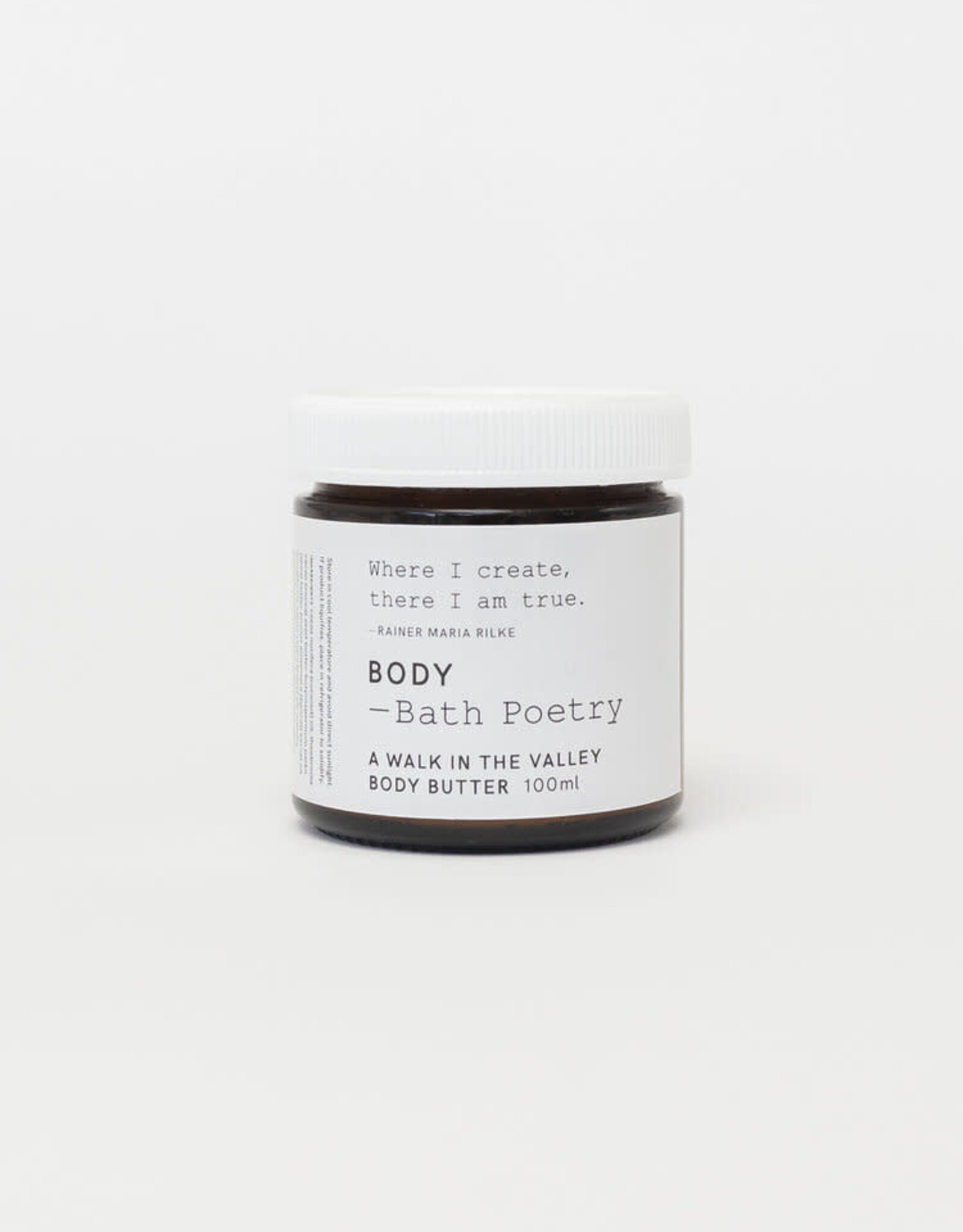 Bath Poetry Bath Poetry Body Butter Walk in the Valley