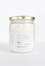 Bath Poetry Bath Poetry Bath Salts Walk in the Valley