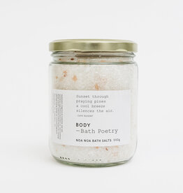 Bath Poetry Bath Poetry Bath Salts Noa Noa