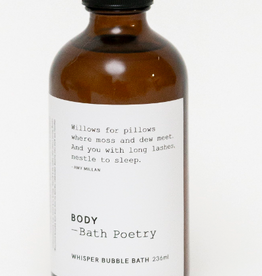 Bath Poetry Bath Poetry Bubble Bath 8oz Whisper