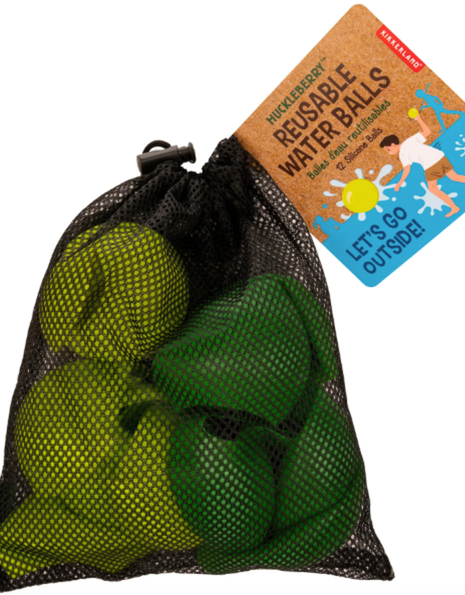 Kikkerland Reusable Water Balls