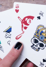 Kikkerland Tattoo Playing Cards