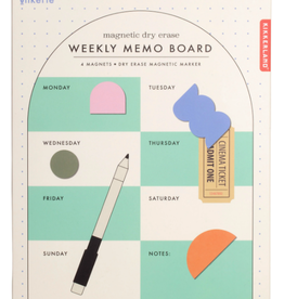 Kikkerland Dry Erase Weekly Board