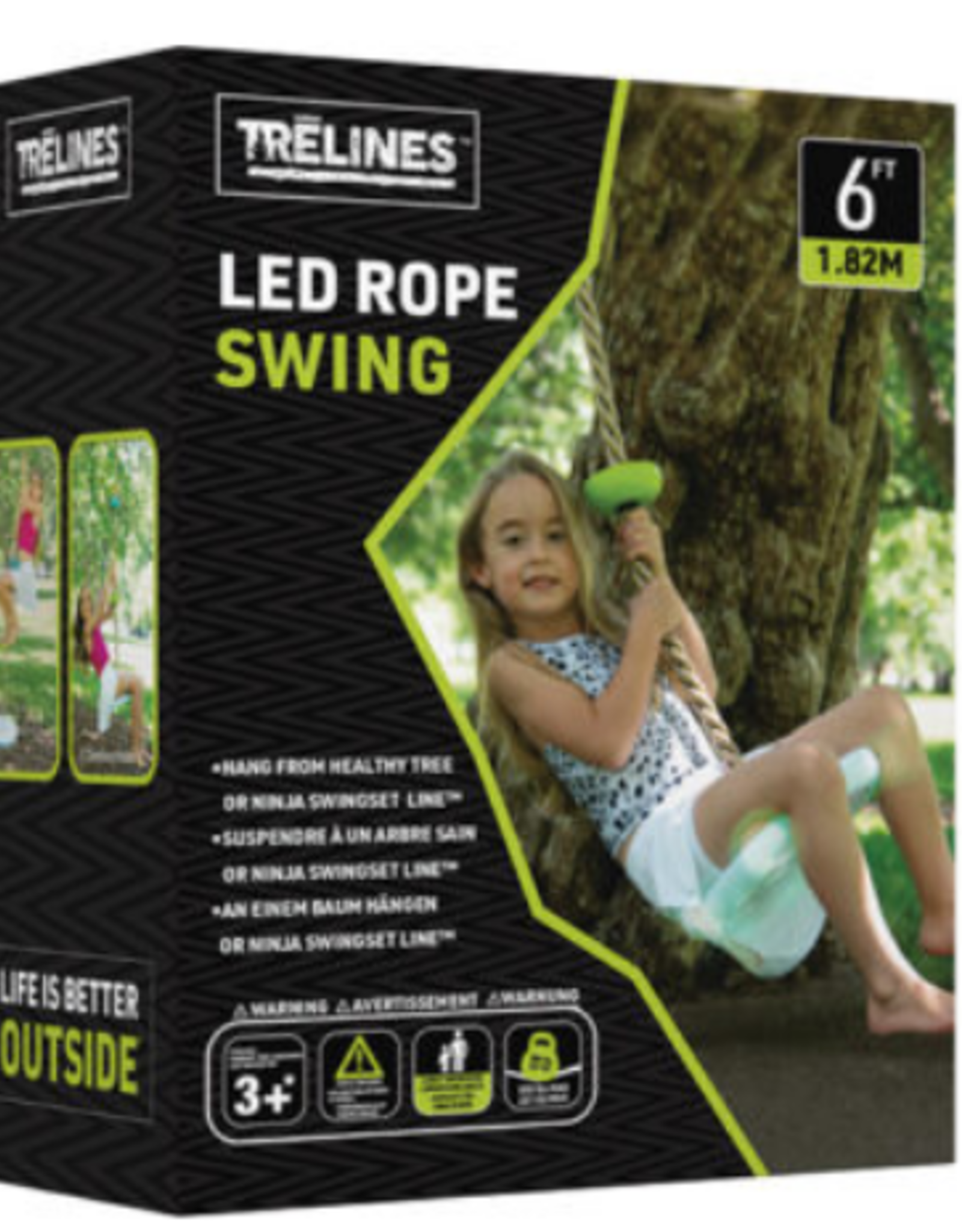 Playwell LED Climbing Rope Swing