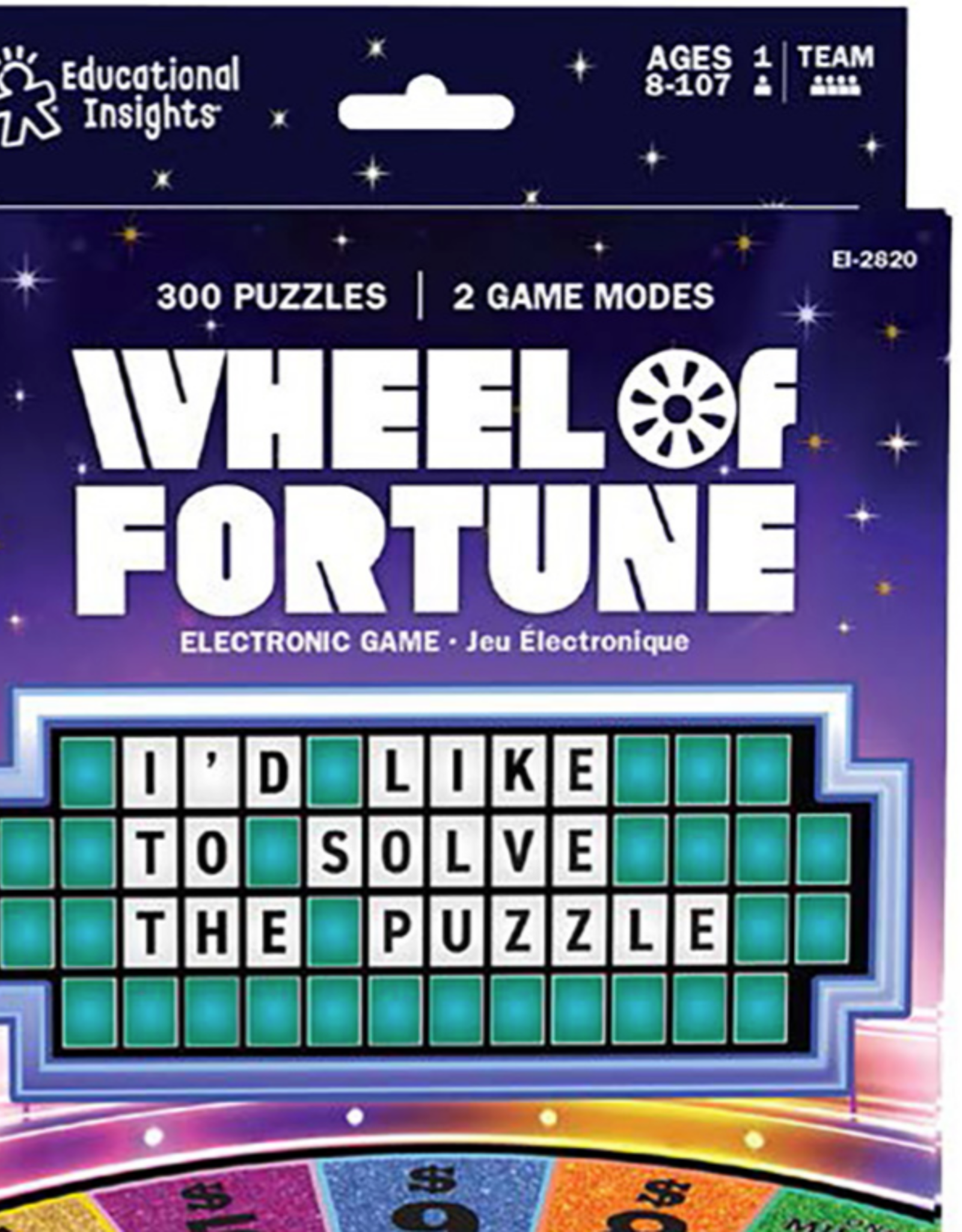Playwell Wheel of Fortune Electronic Game
