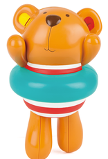 Hape Swimmer Teddy Wind-Up Bath Toy