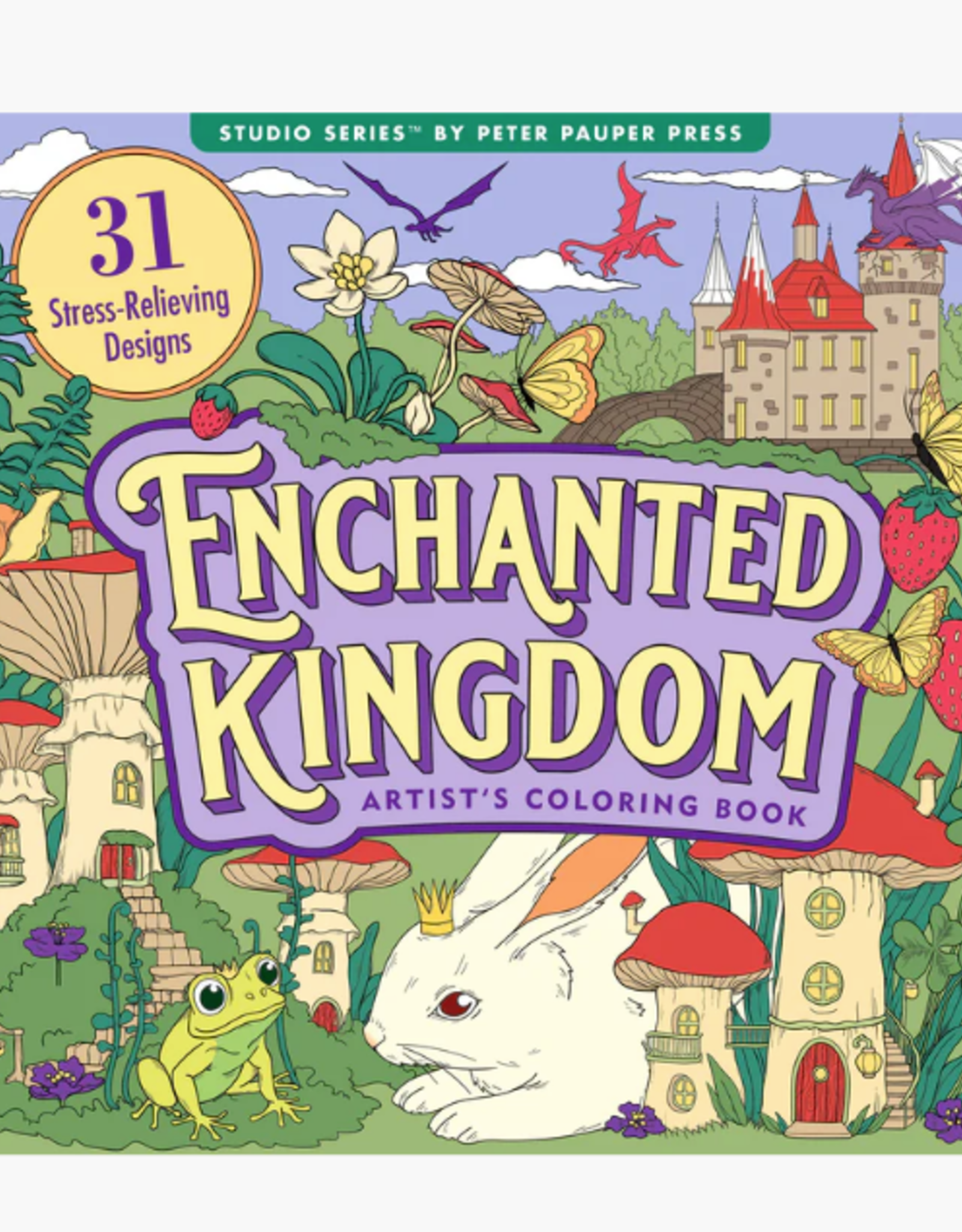 Peter Pauper Press Colour Book Enchanted Kingdom