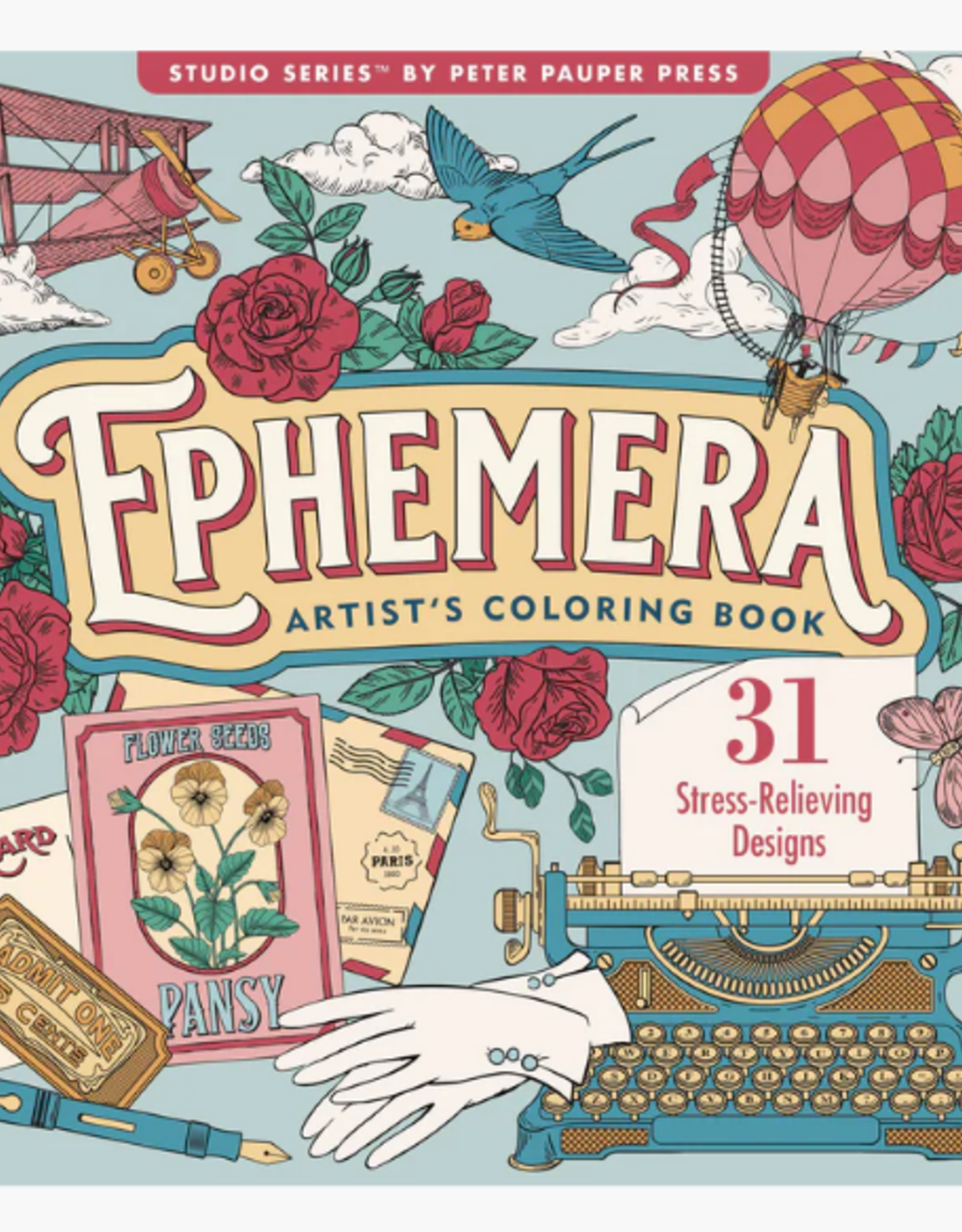 Peter Pauper Press Colour Book Ephemera