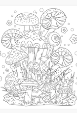 Peter Pauper Press Colour Book Mushrooms