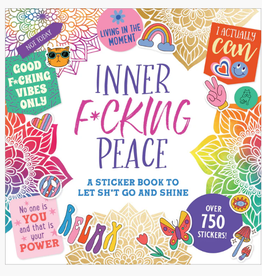 Peter Pauper Press Inner F#ing Peace Sticker Book