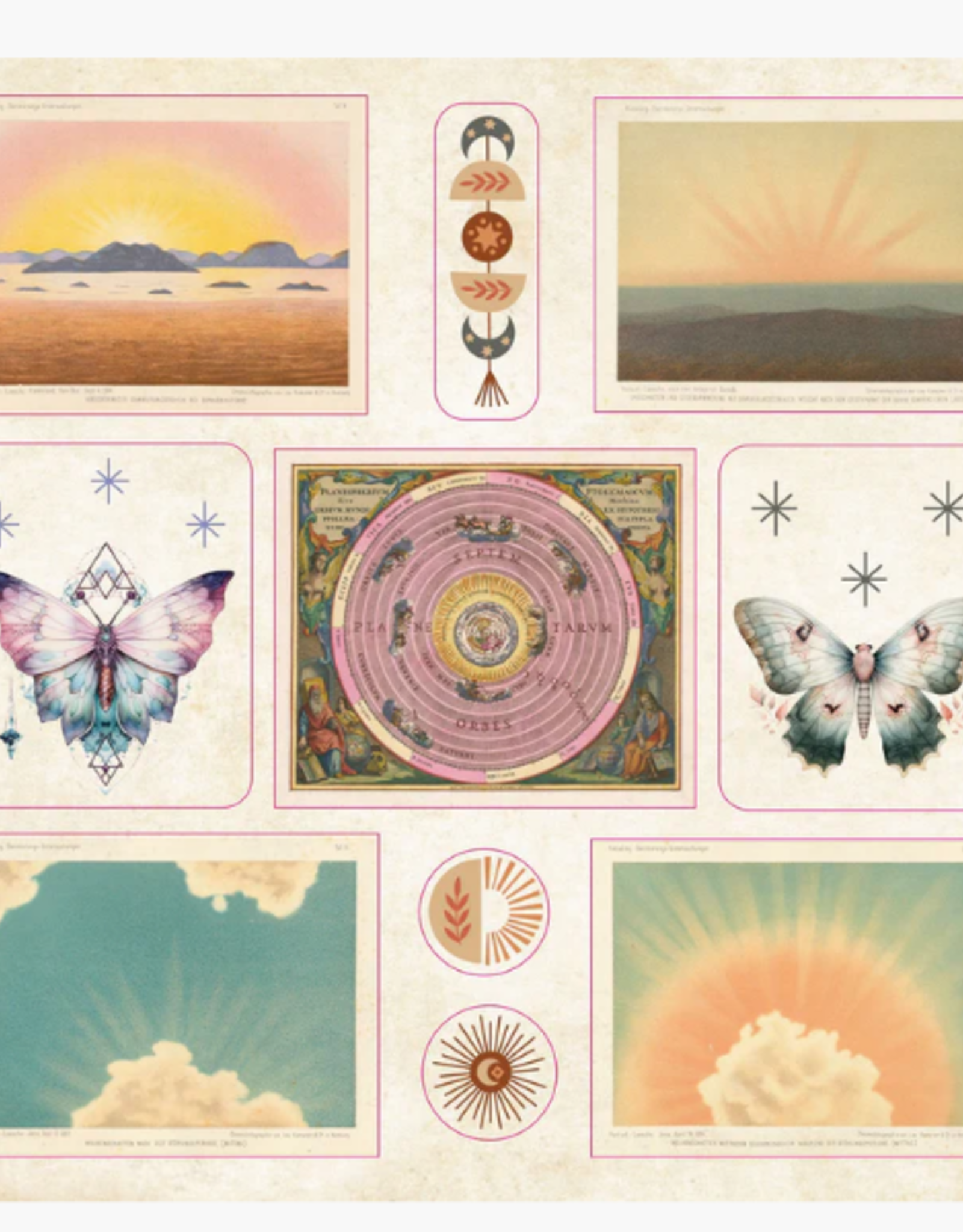 Peter Pauper Press Celestial Wonders Sticker Book