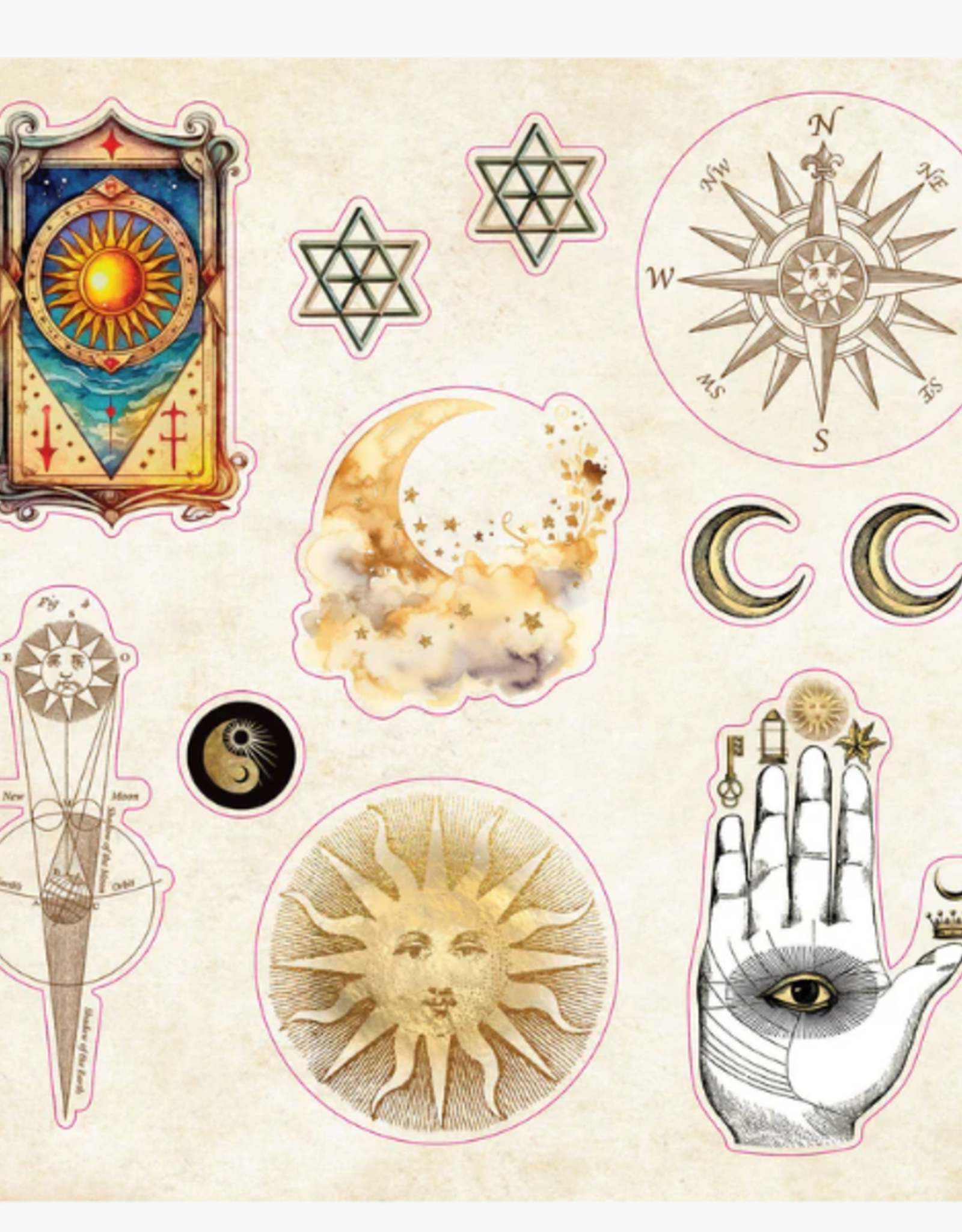 Peter Pauper Press Celestial Wonders Sticker Book