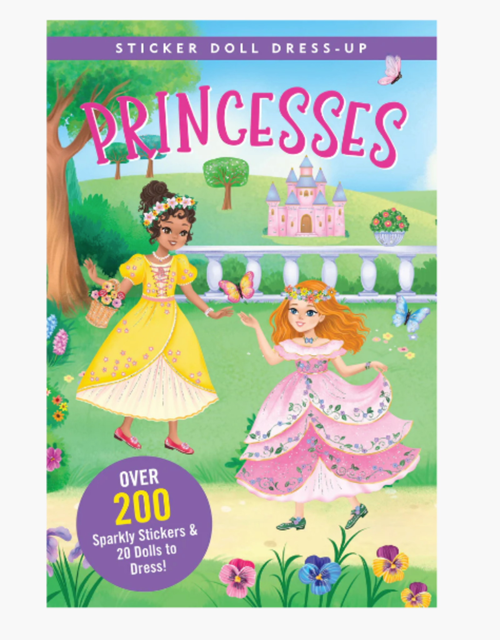 Peter Pauper Press Princess Sticker Doll Dress-Up Book