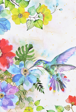 Peter Pauper Press Lg Journal Hummingbird Garden