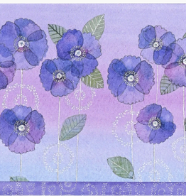 Peter Pauper Press Note Cards -Watercolor Violets