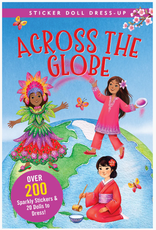 Peter Pauper Press Across the Globe Sticker Doll Dress-Up Book