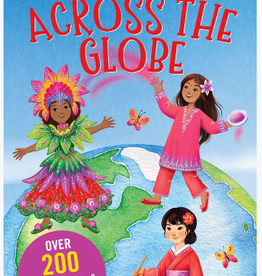 Peter Pauper Press Across the Globe Sticker Doll Dress-Up Book