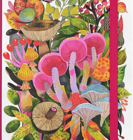 Peter Pauper Press Mushroom Medley Mid  Journal