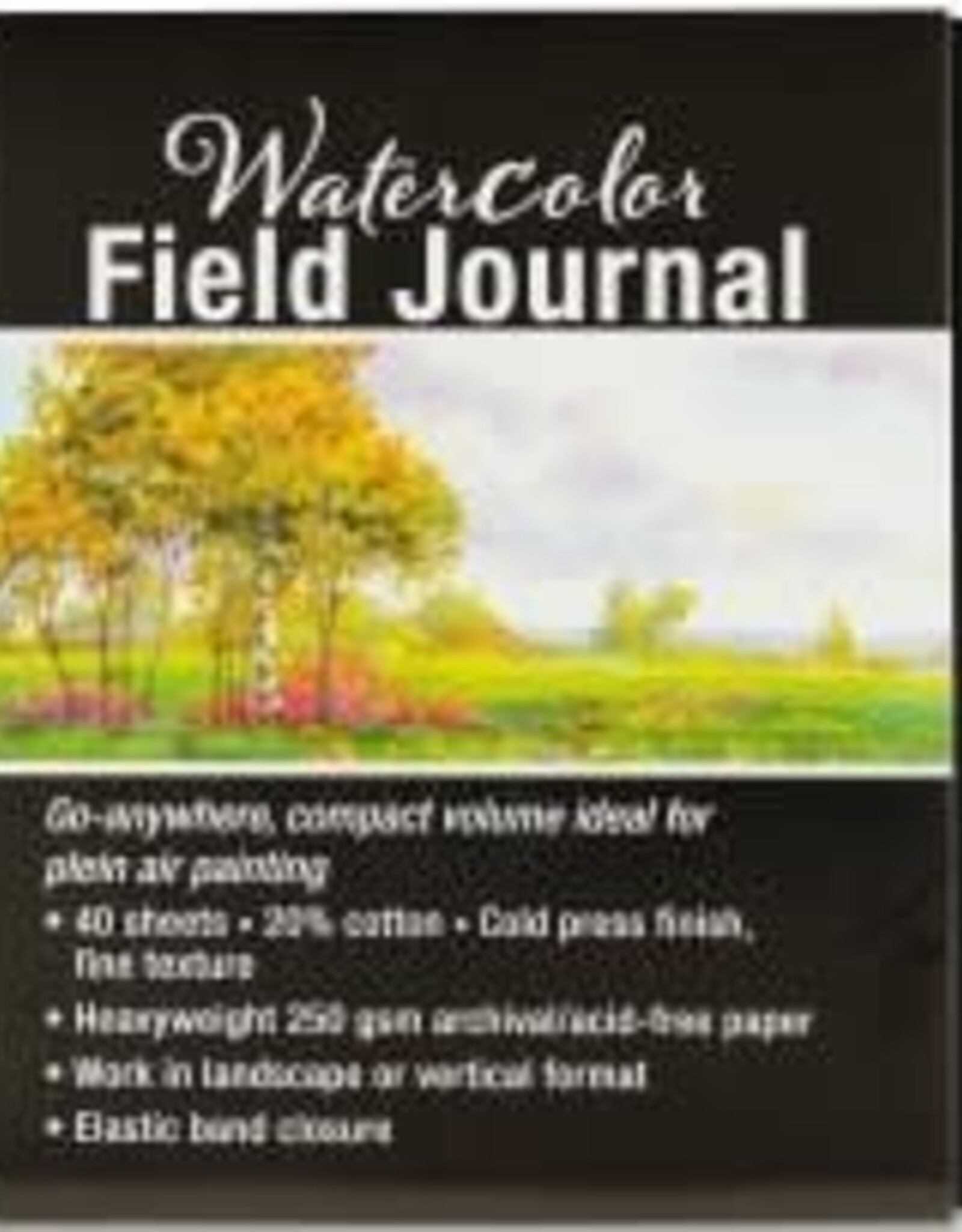 Peter Pauper Press Watercolour Field Journal