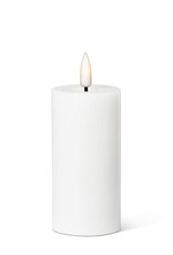 Luxlite Wht LED Pillar Candle 2x4"H
