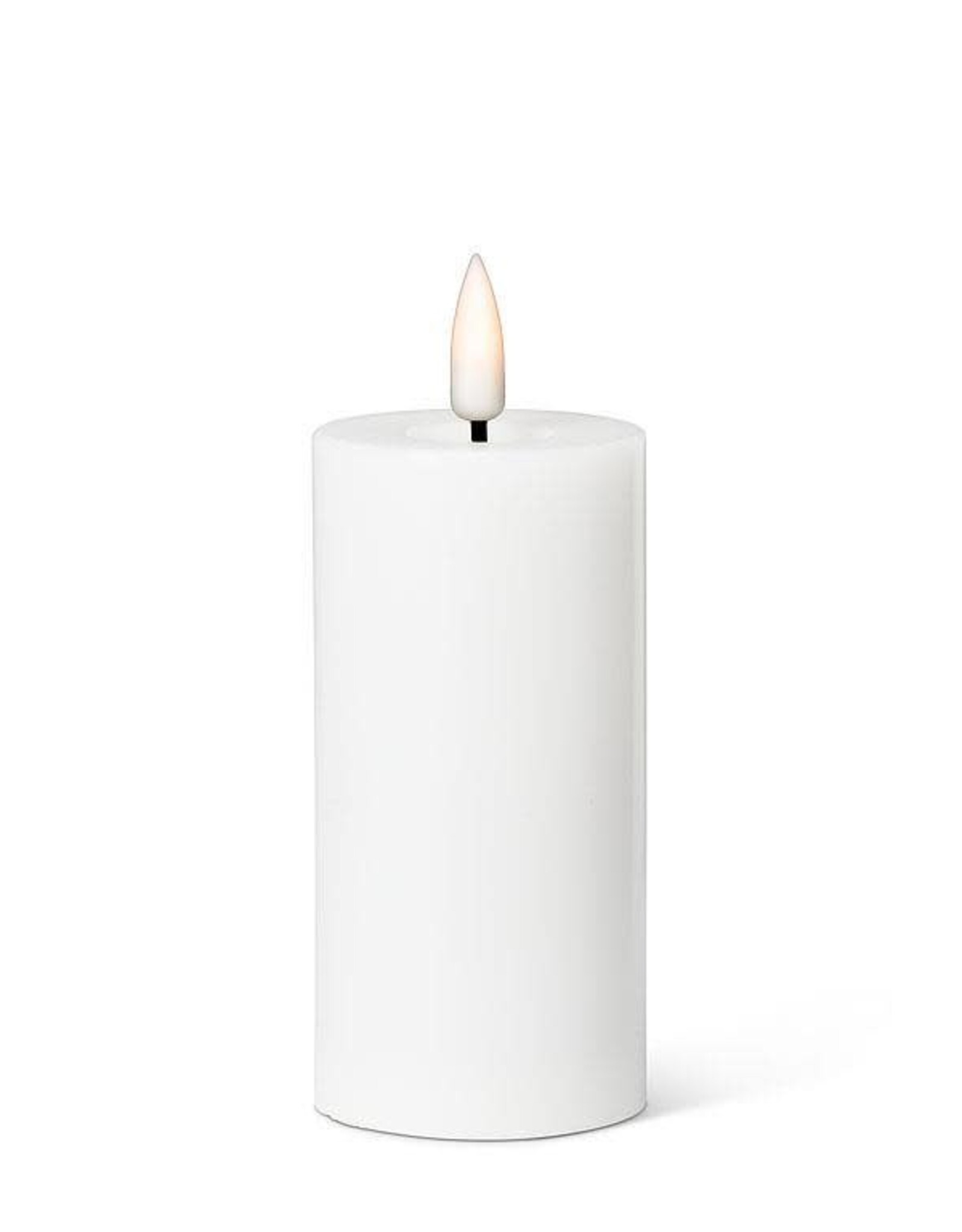 Luxlite Wht LED Pillar Candle 2x4"H