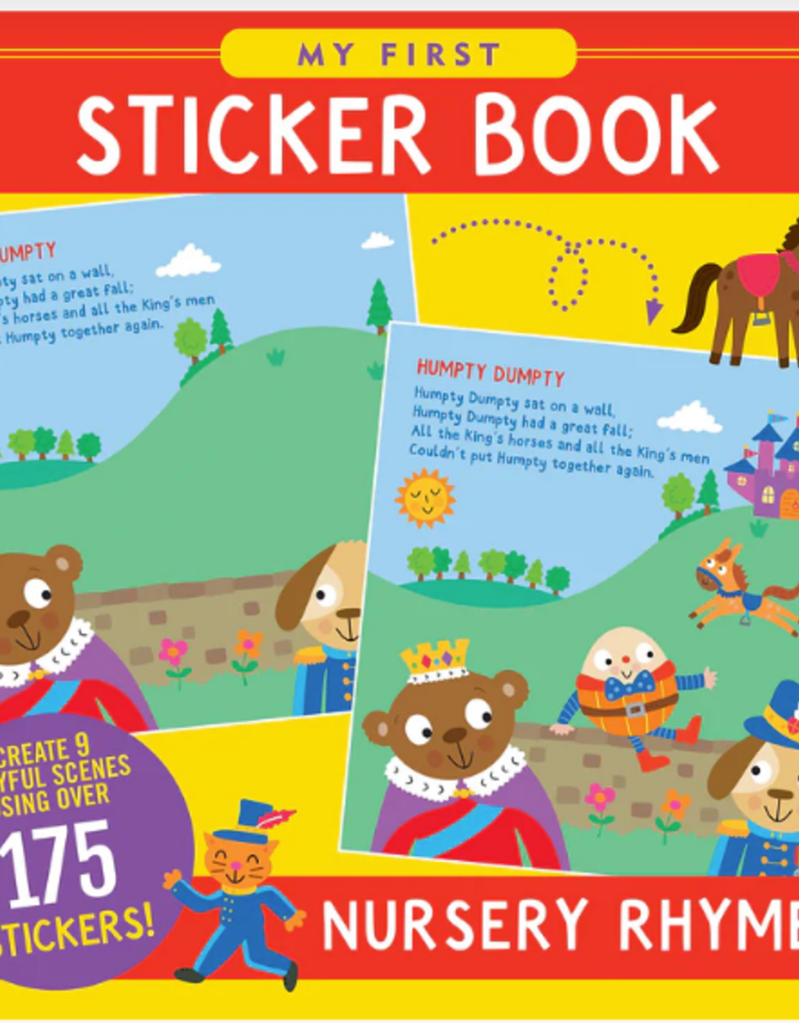 Peter Pauper Press My First Sticker Book Nursery Rhymes
