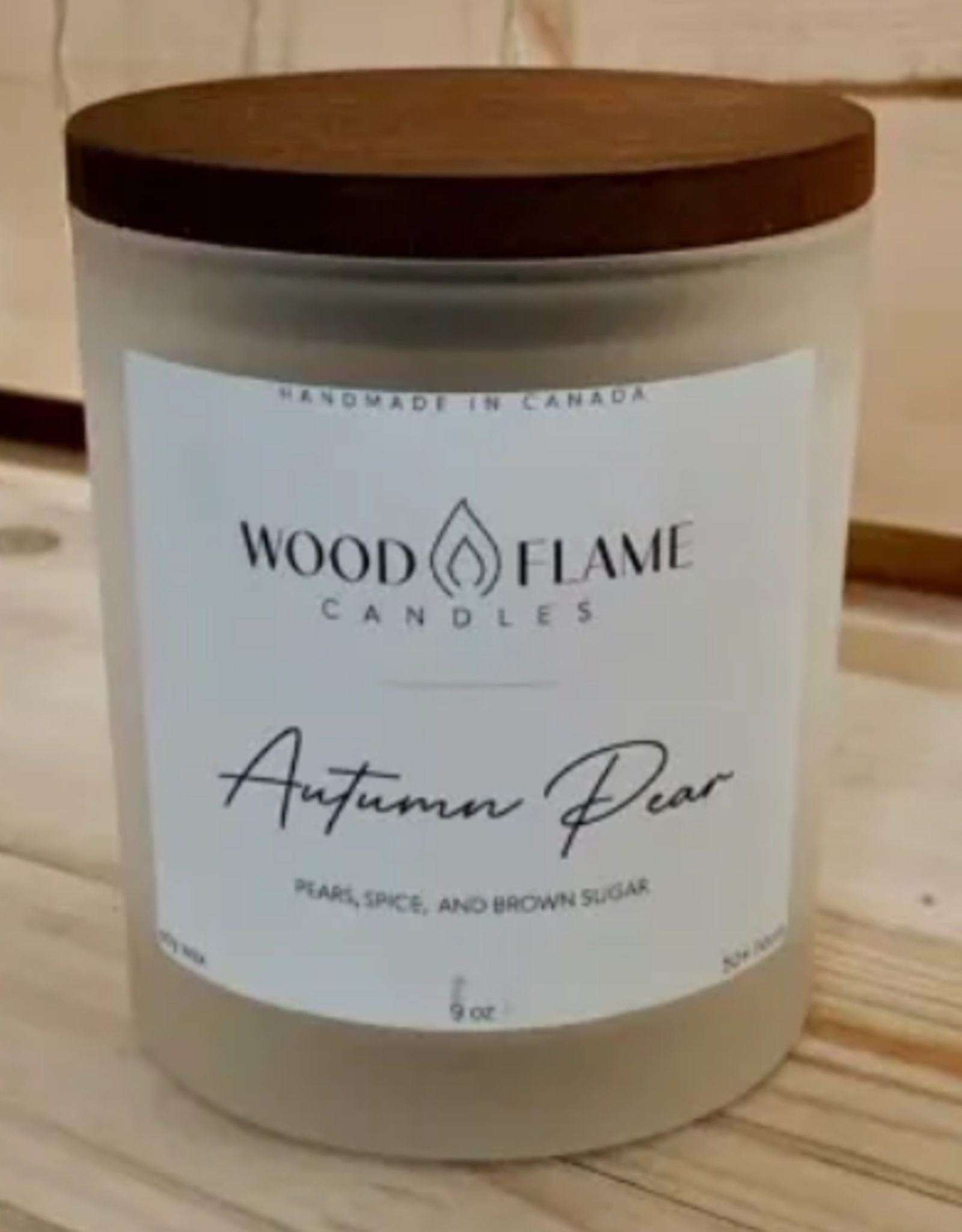 Wood Flame Candles Wood Flame Candles 9oz Autumn Pear