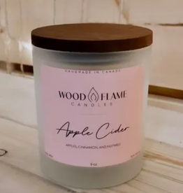 Wood Flame Candles Wood Flame Candles 9oz Apple Cider