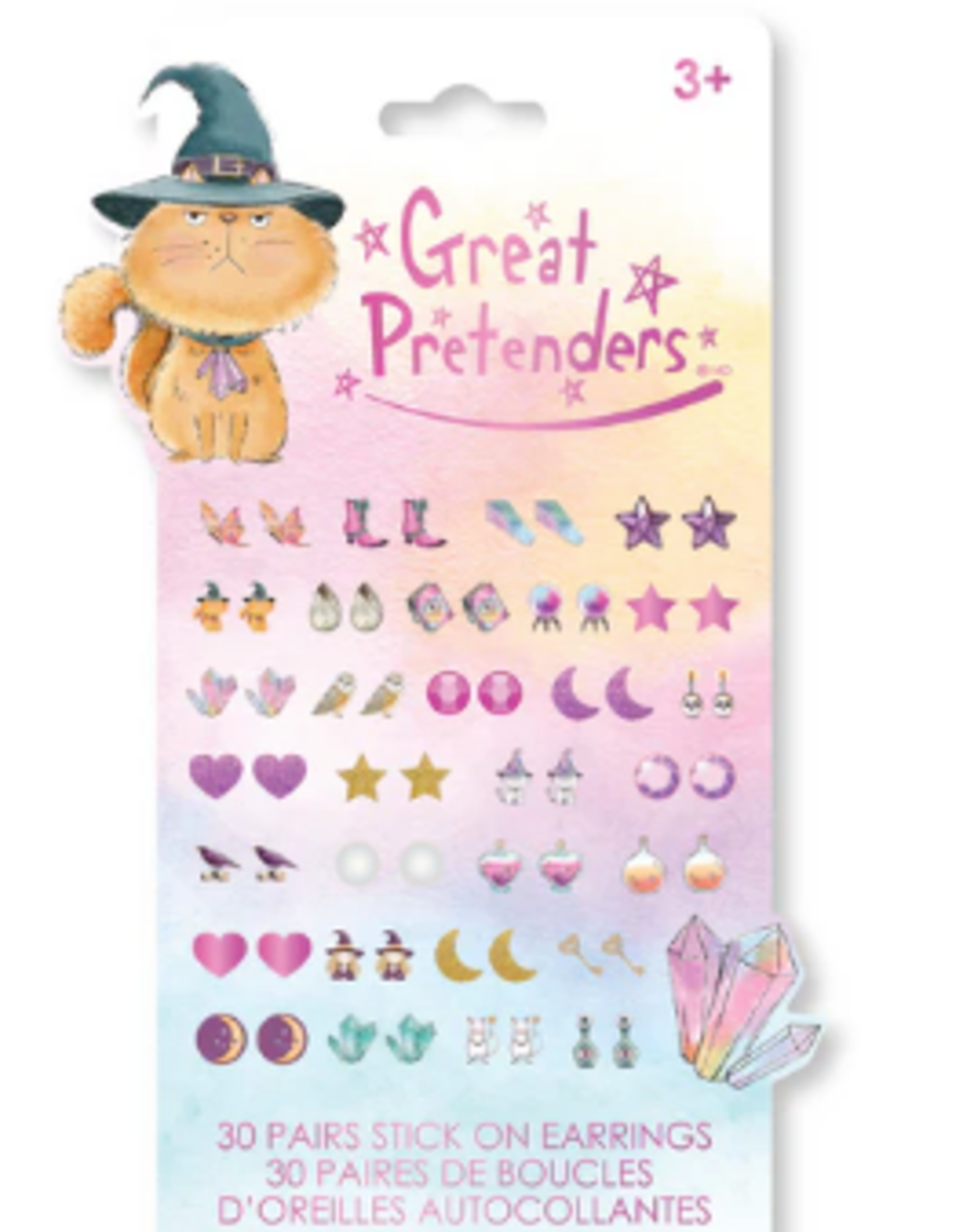 Creative Education Grumpy Cat Spelltastic Stick on Earrings