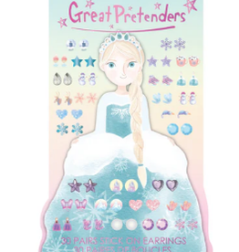 Creative Education Frosty Sister Stick on Earrings