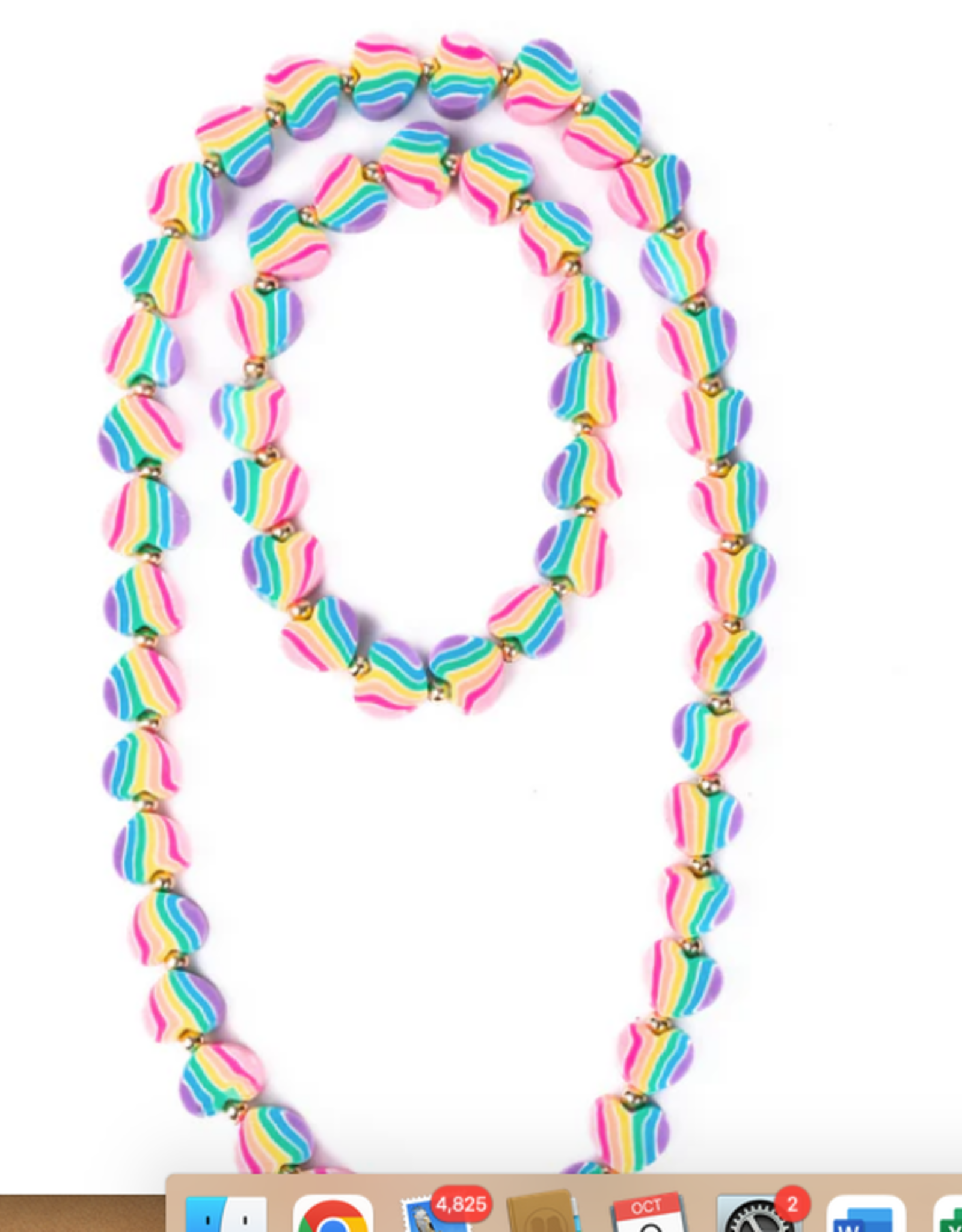 Great Pretenders Heart of Many Col. Necklace/Bracelet