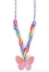Great Pretenders Kaleidoscope Butterfly Necklace
