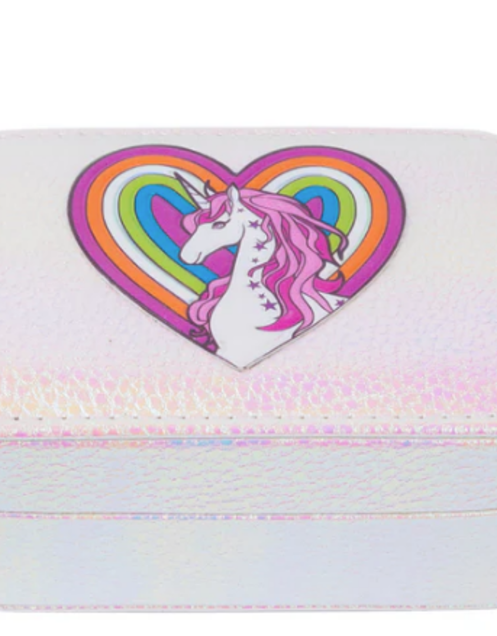 Great Pretenders Unicorn Jewelry Box Irridescent