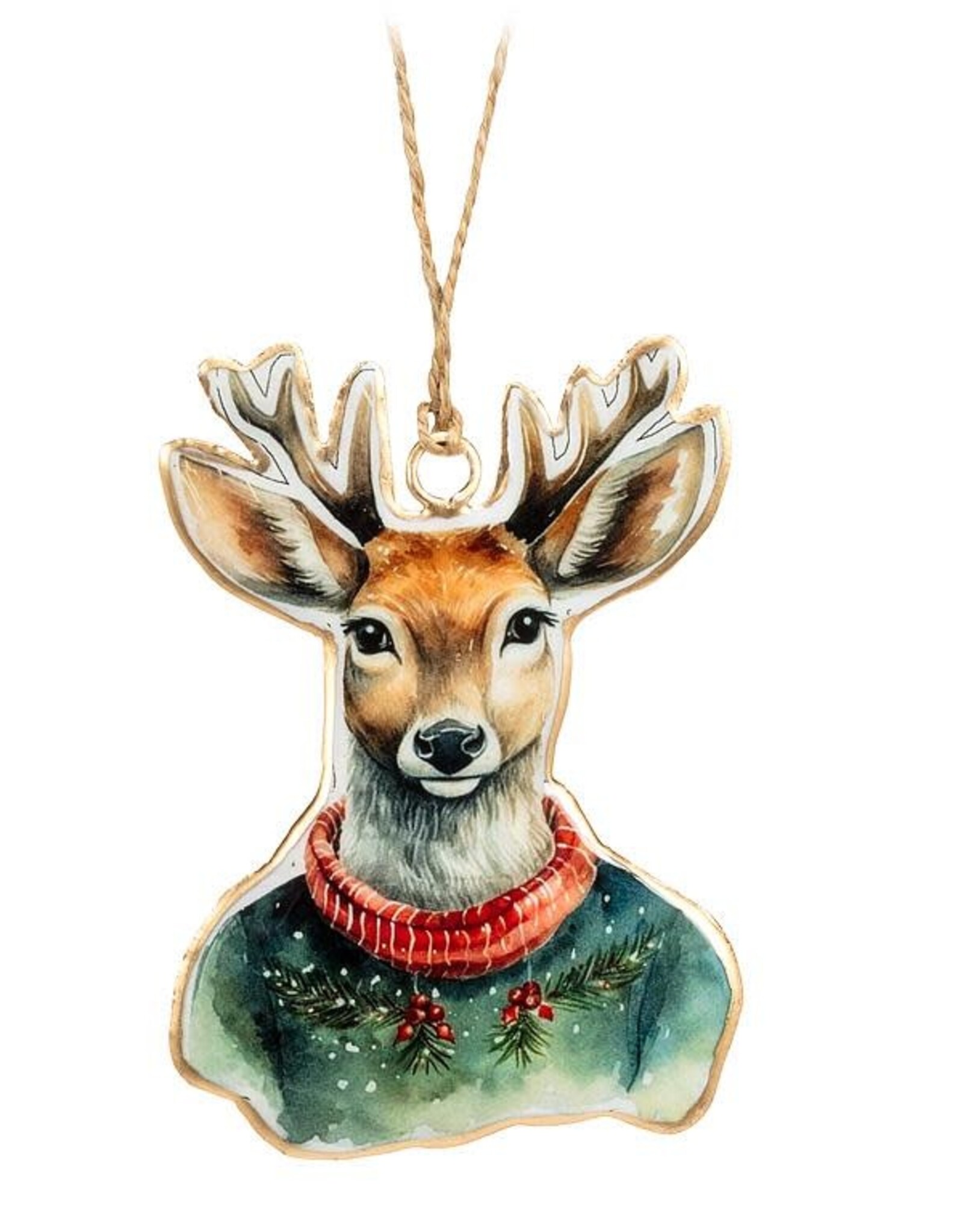 Abbott Deer in Sweater Orn