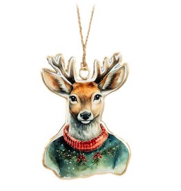Abbott Deer in Sweater Orn