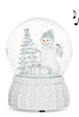Abbott Snowglobe Musical Snowman