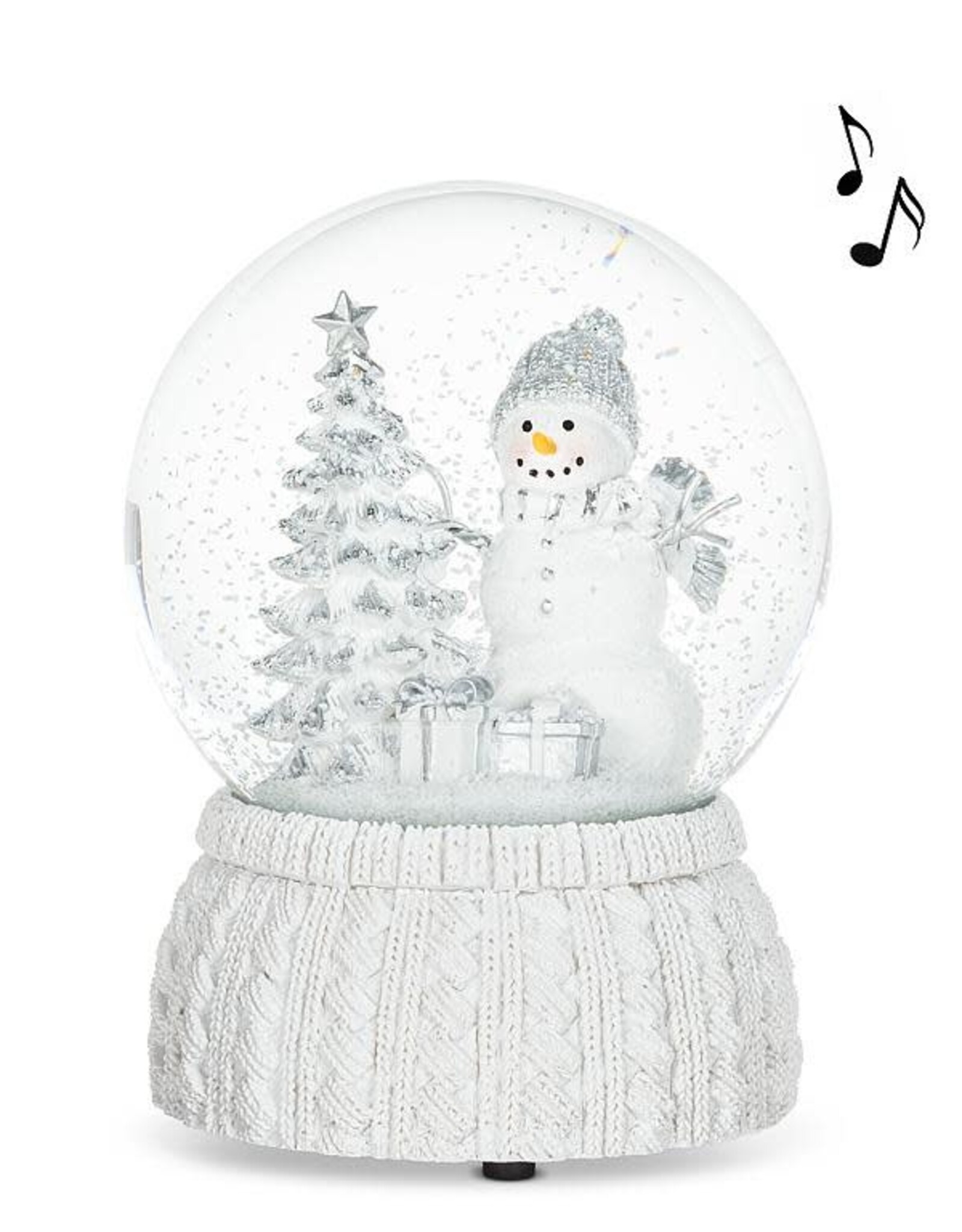 Abbott Snowglobe Musical Snowman