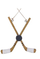 Abbott Hockey Stick w/Puck Orn