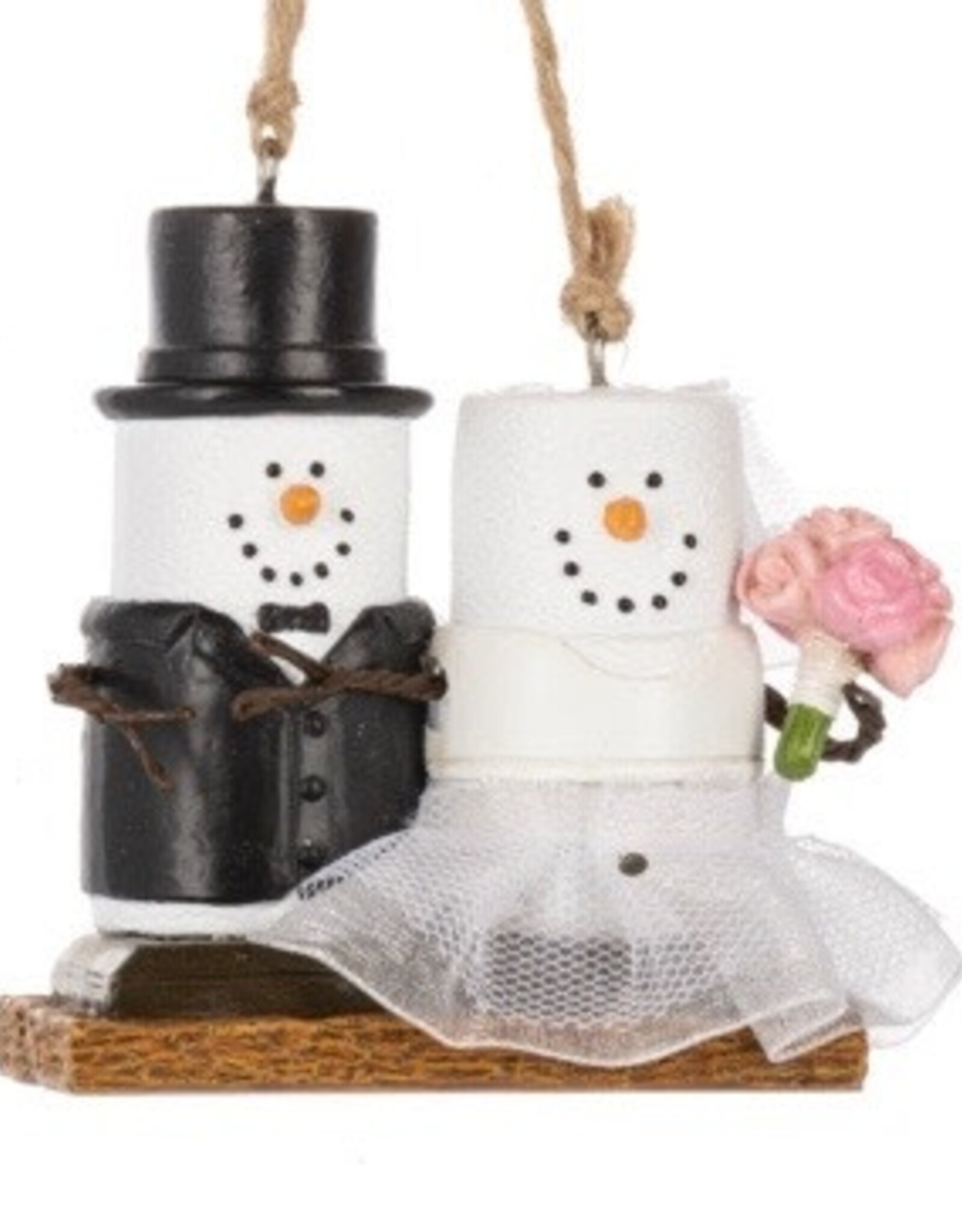 Smores Origianl Smores Ornament Bride/Groom