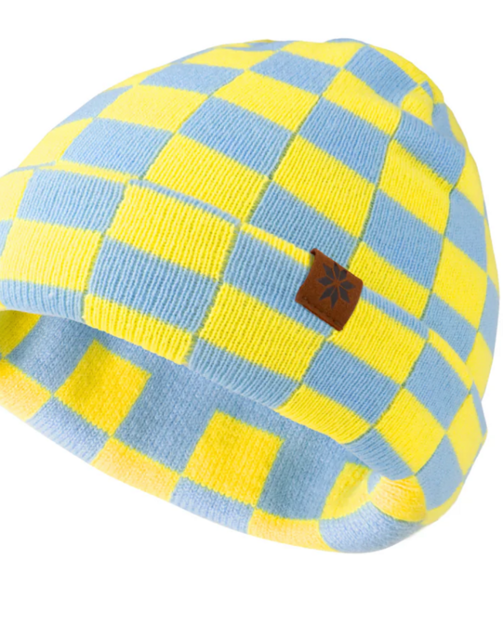 CGCC Kid's Checkmate Beanie Yellow