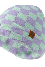 CGCC Kid's Checkmate Beanie Purple