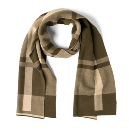 CGCC Men's Plaid Scarf Green