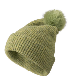 CGCC Powder Knit Ultra Soft Pom Hat Green