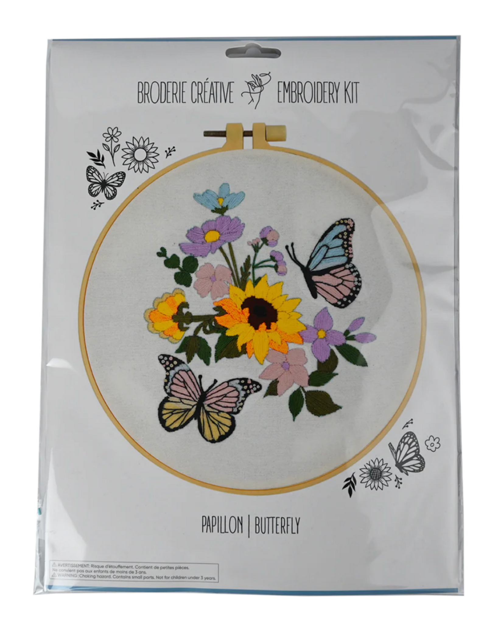 Kaloo Butterfly Embroidery Kit