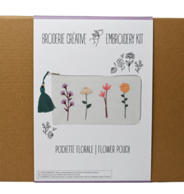 Embroidery Kit/Flower Pouch