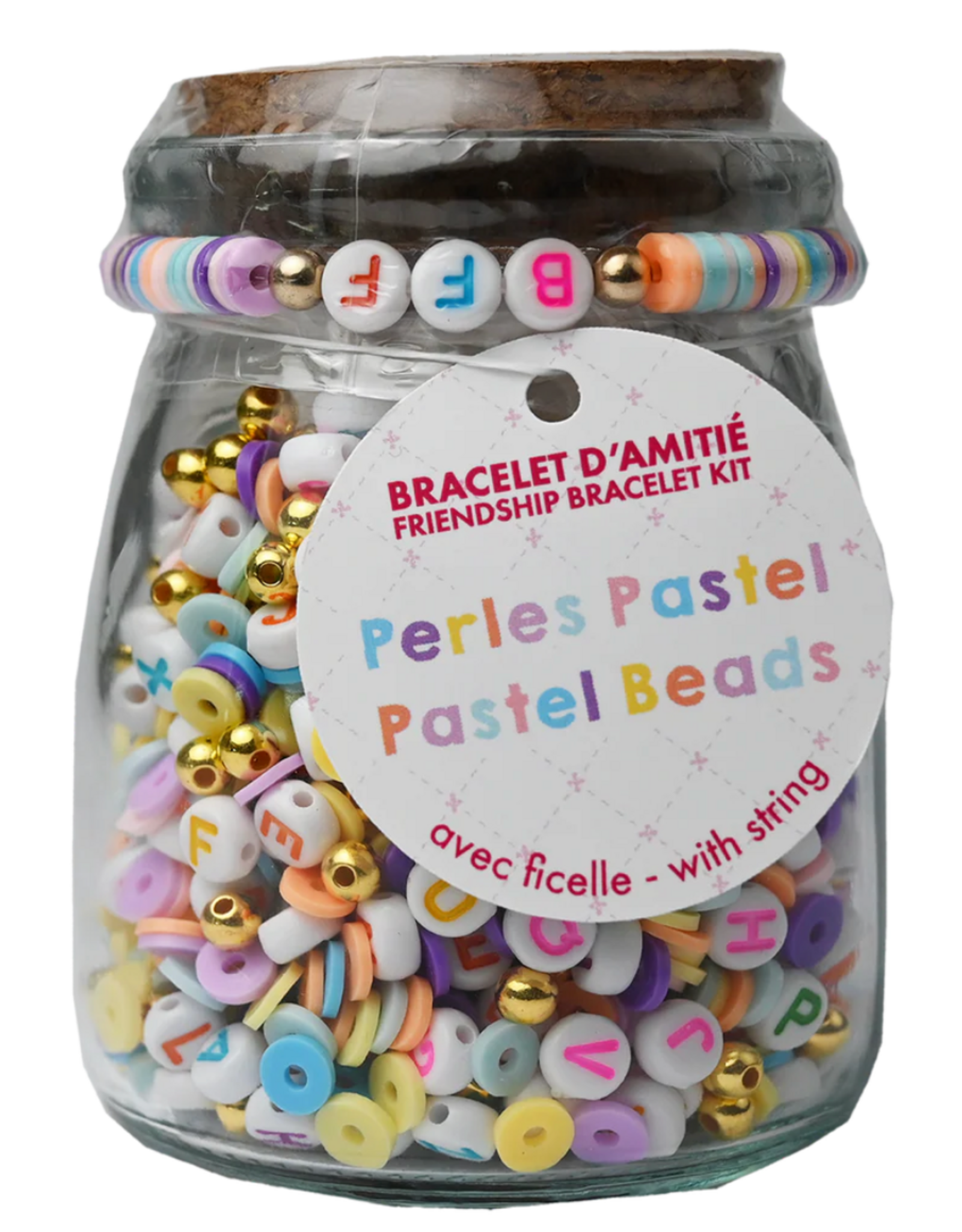 DIY Bead Jar Pastel