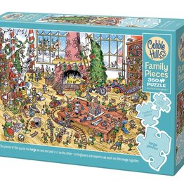 Cobble Hill Elves at Work - Family 350pc
