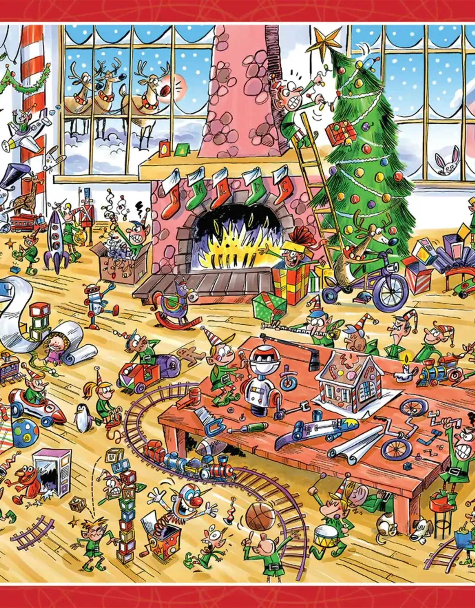 Cobble Hill Elves at-Doodle Town - 1000pc